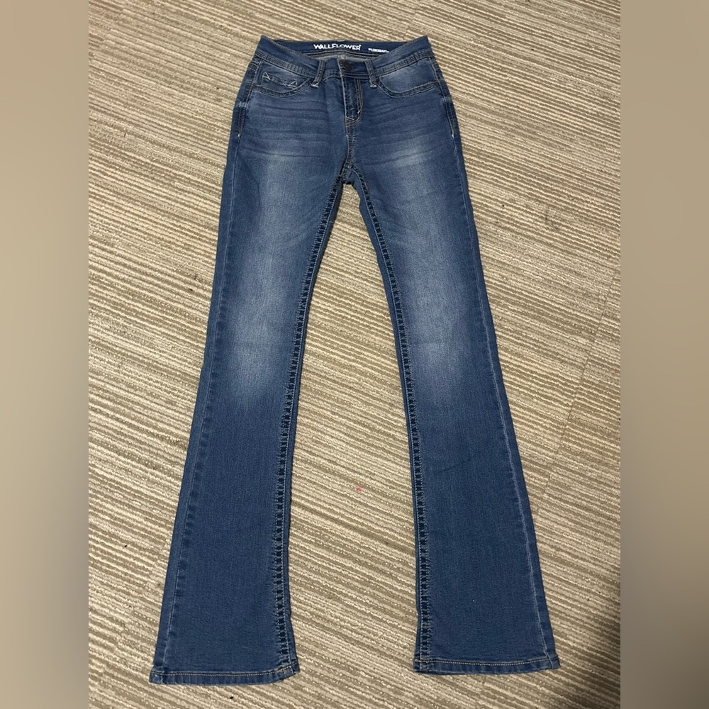 Blue Wallflower Jeans